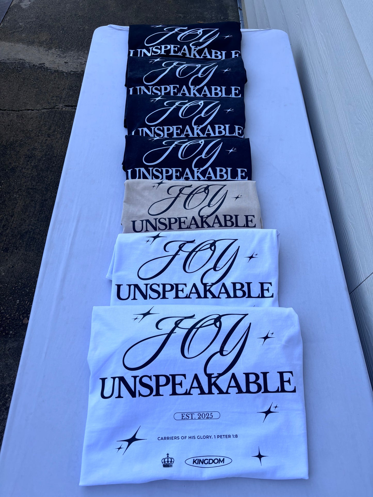 JOY UNSPEAKABLE