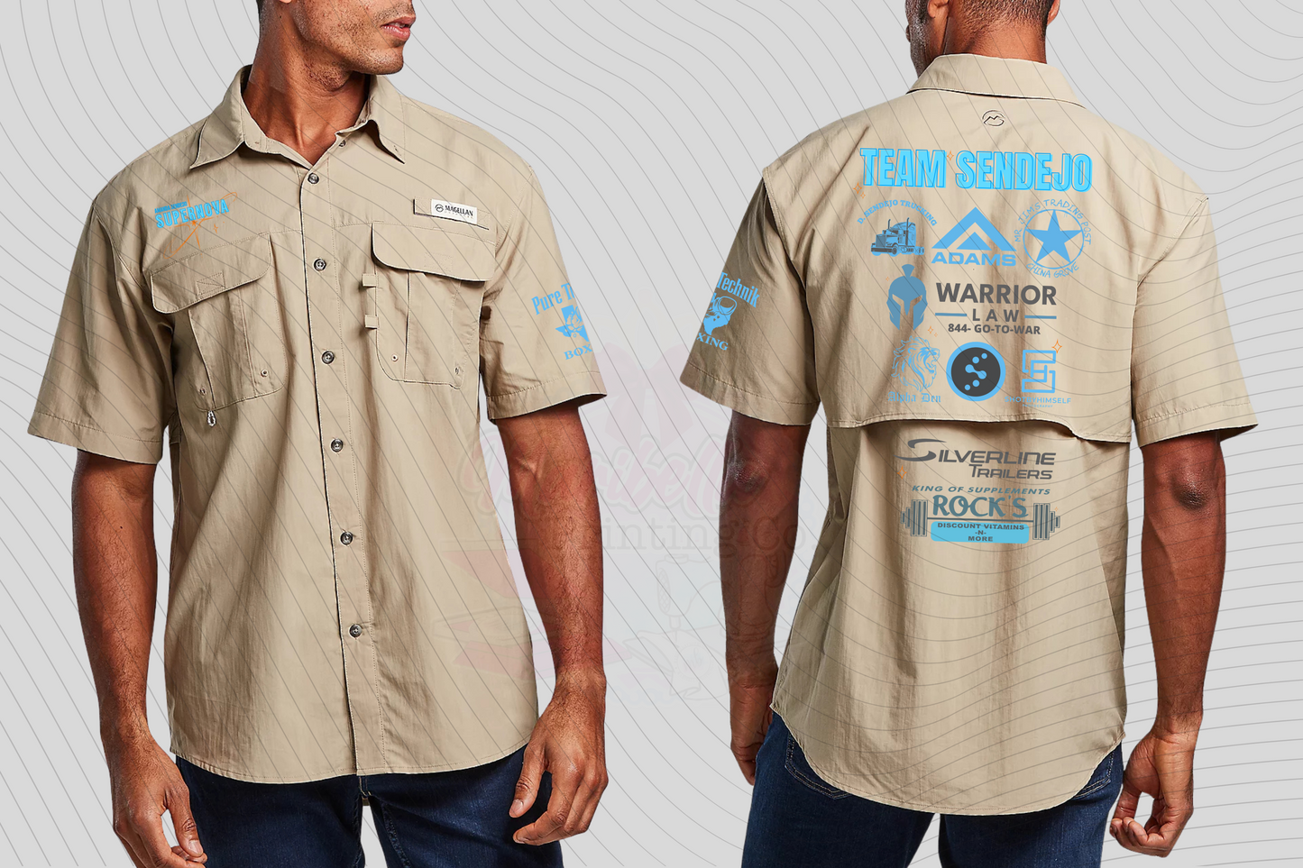 OFFICIAL Team Sendejo "Super Nova" Fishing Shirt