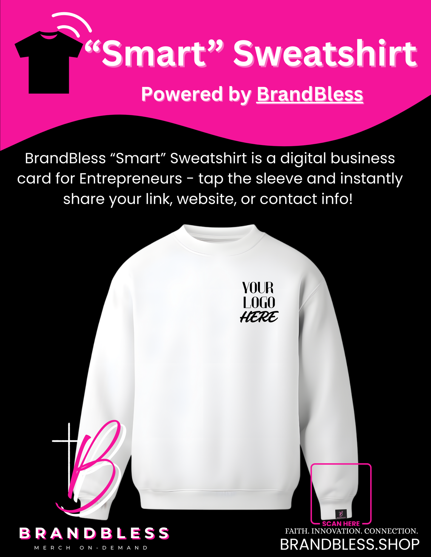 “Smart" Sweatshirt powered by BrandBless