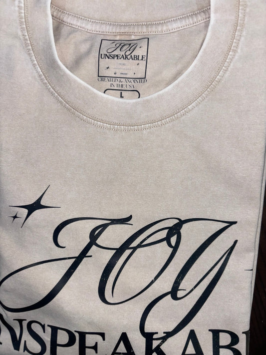 JOY UNSPEAKABLE