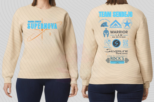 OFFICIAL Amanda Sendejo "Super Nova" Sweatshirt