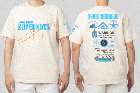 OFFICIAL Team Sendejo "Super Nova" Youth-Size Basic Tee